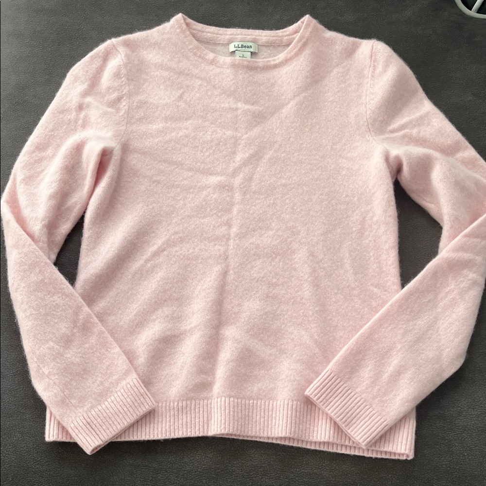 L.L. Bean Cashmere Crew Neck Sweater